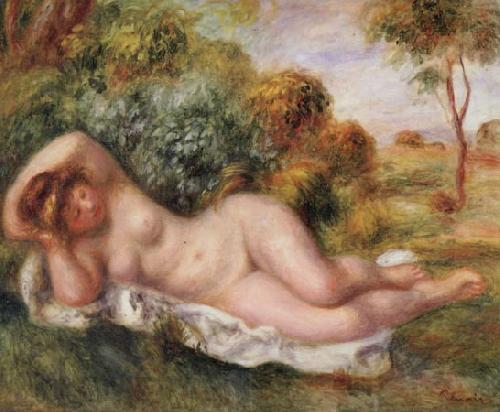 Pierre Renoir Reclining Nude(The Baker) Germany oil painting art